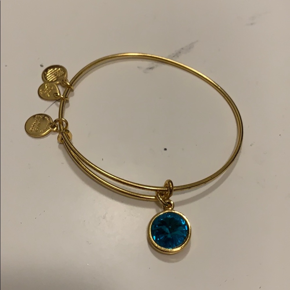 Alex and Ani 24K Gold December Birthstone Bracelet